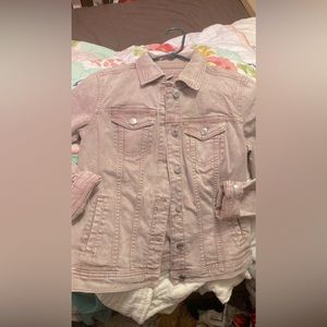 Maurices Pink Mauve Jean Jacket